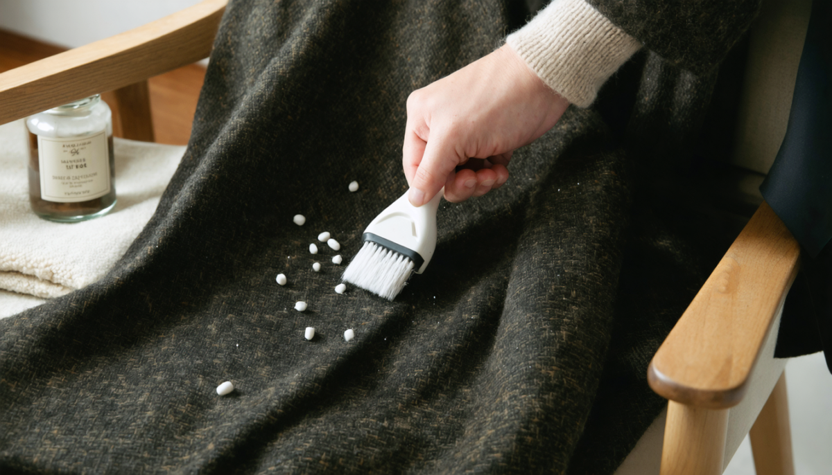 découvrez des astuces efficaces pour éliminer et prévenir les bouloches sur votre manteau en laine afin de préserver sa beauté et sa douceur. suivez notre guide pratique étape par étape.