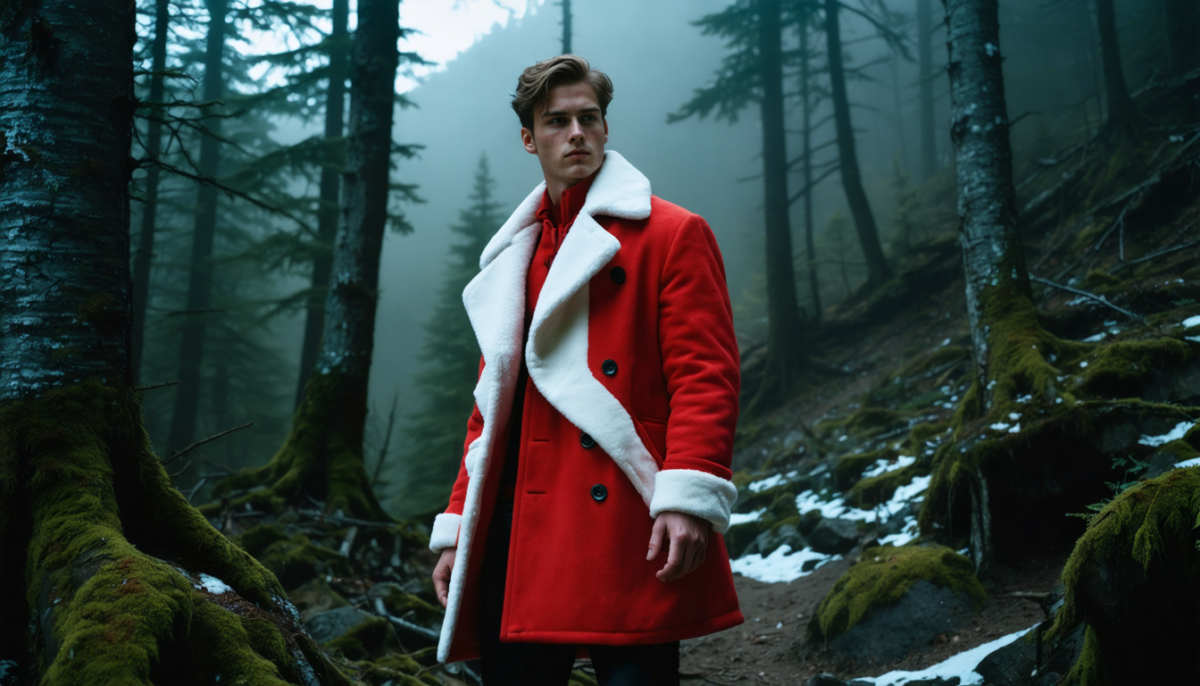 explorez « dans son manteau rouge et blanc », une aventure captivante pleine de mystère et d'émotions fortes. plongez dans un récit fascinant qui vous tiendra en haleine.