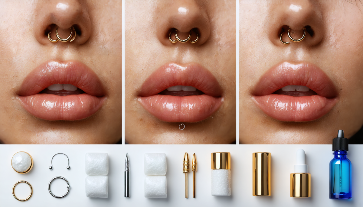 découvrez notre guide complet sur les différents types de piercing de la lèvre, les procédures à suivre et les soins essentiels pour garantir une guérison optimale et un rendu esthétique parfait.