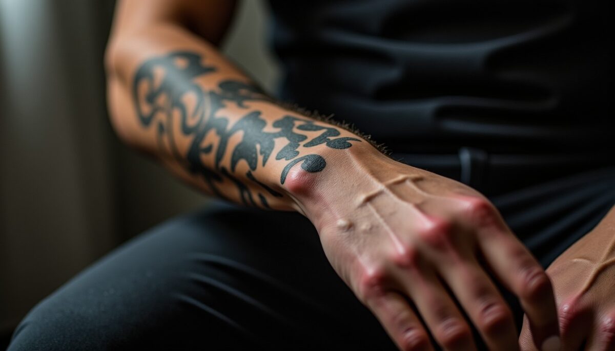 Tatouages masculins sur la main : tendances actuelles et significations profondes