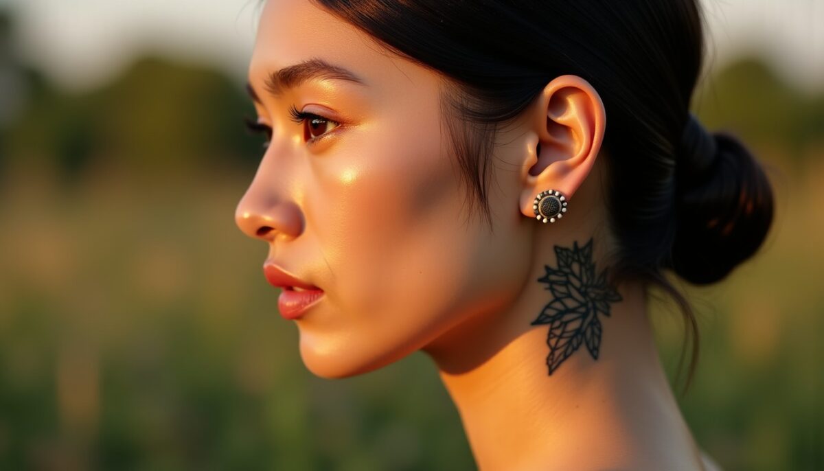 Tatouages derrière l’oreille : découvrez les designs et leurs symboliques uniques