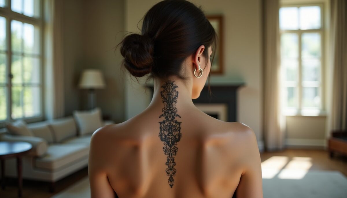 Tatouage sur la colonne vertébrale : entre élégance, signification profonde et conseils essentiels