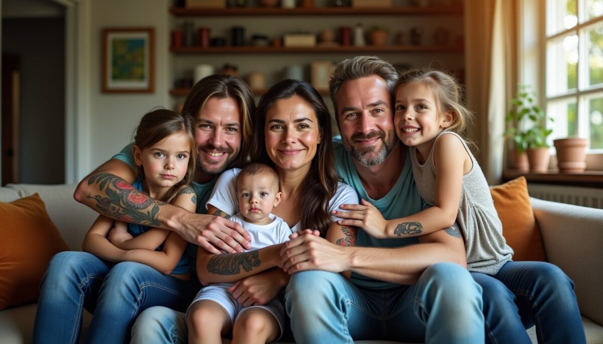 Tatouages familiaux : immortaliser les liens du sang par l’art du corps