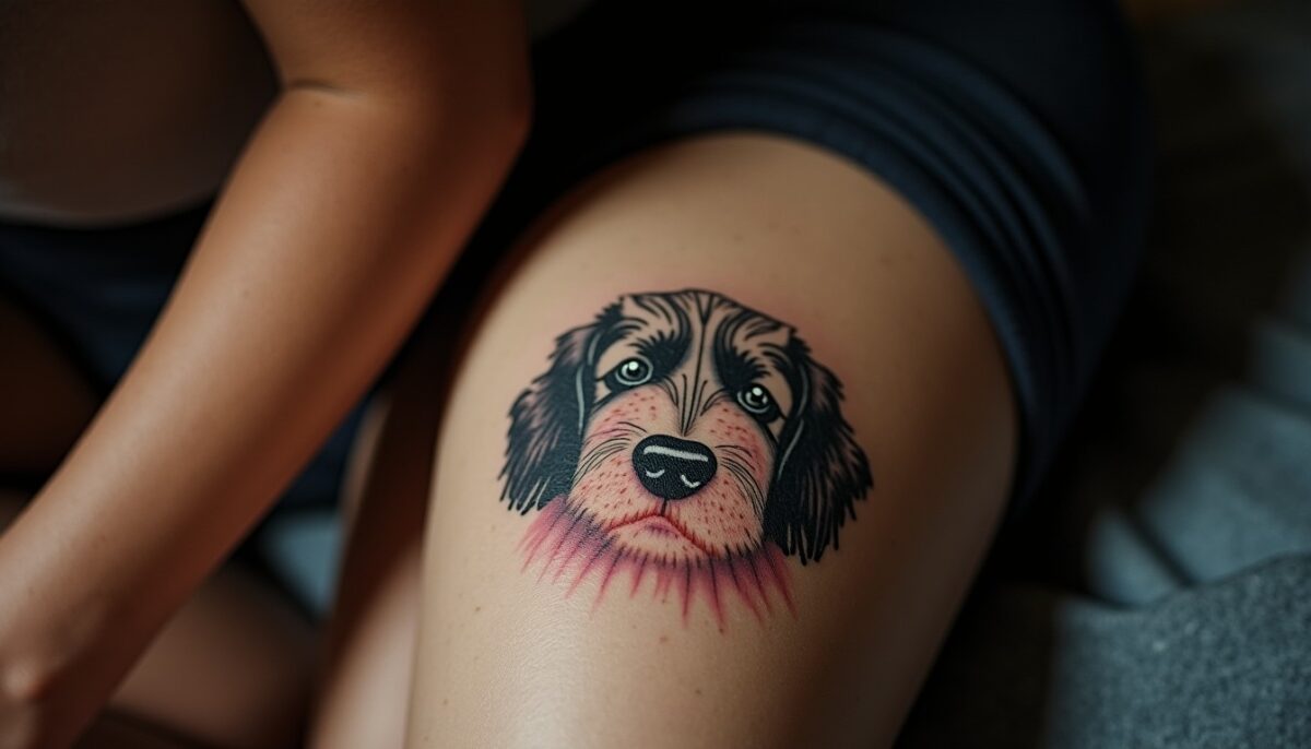 Tatouage de patte canine : symboles, designs et idées inspirantes