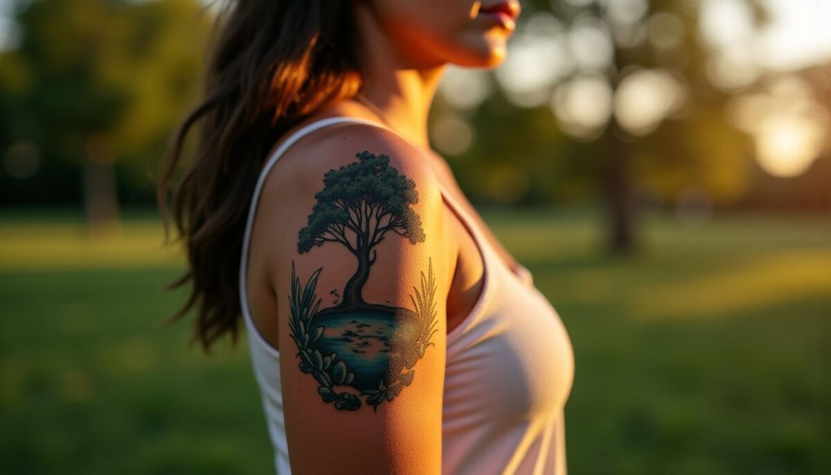 Explorez les tatouages qui incarnent la force intérieure et le renouveau